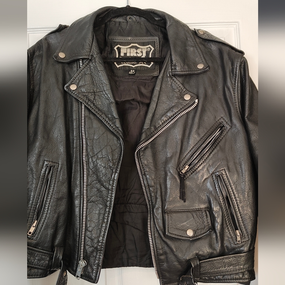 First motorcycle vintage jacket (size 42)
